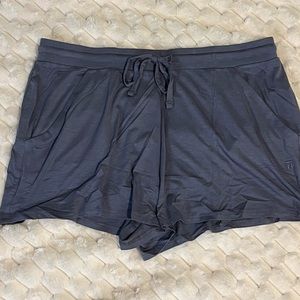 Tommy John women’s lounge wear shorts 
Size: L
Color: FOLKSTONE GRAY